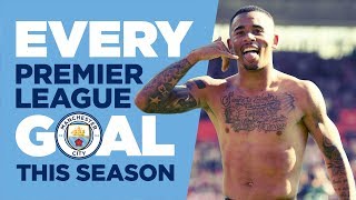 EVERY PREMIER LEAGUE GOAL  Man City  201718 Season [upl. by Stedt858]