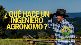 ¿ Qué hace un Agrónomo [upl. by Kirsteni]