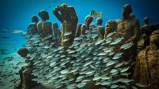 An underwater art museum teeming with life  Jason deCaires Taylor [upl. by Ilse]