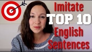 How to Pronounce TOP 10 English Sentences [upl. by Brass]