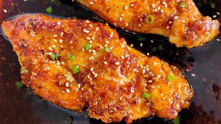 Honey Garlic Chicken Breast Recipe [upl. by Lias]