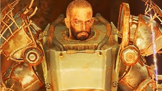 Fallout 4  quotSLAGquot The Forged Leader OUT OF FIRE Mission Final Boss Fight Saugus Ironworks [upl. by Apilef]