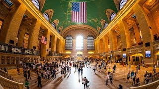 Walking Tour of Grand Central Terminal — New York City 【4K】🇺🇸 [upl. by Bromleigh441]