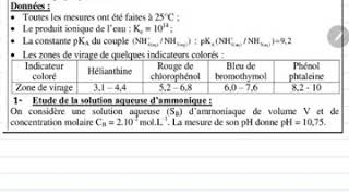 chimie 2013 bac pc biof [upl. by Hahnert883]