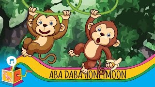 Aba Daba Honeymoon  Nursery Rhyme  Animated Karaoke [upl. by Areehs]