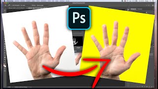 Cómo cambiar color de fondo en Photoshop 2020  2 métodos [upl. by Nais922]