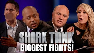 Shark Tank US  Top 3 BIGGEST Fights [upl. by Matilde]