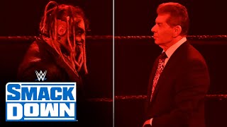 Mr McMahon comes facetoface with “The Fiend” Bray Wyatt SmackDown August 21 2020 [upl. by Natsirhc]