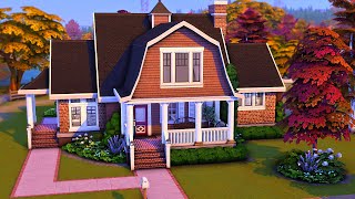 Brindleton Bay Cottage  The Sims 4 Speed Build [upl. by Ydnes657]