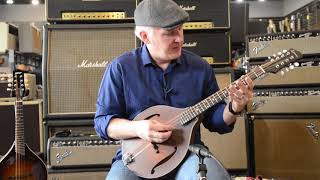 Eastman MDO305 Octave Mandolin Demo at Martin Music in Memphis TN [upl. by Adnawad198]