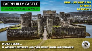 Caerphilly Castle  The Largest in Wales 2nd in Britain [upl. by Gratia797]