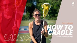 How to Cradle a Lacrosse Ball  LAX 101 [upl. by Hoo]