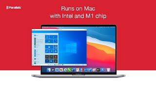 How to Run Windows on Mac with Parallels Desktop for Mac  Now Runs on Intel and M1 Chip [upl. by Claudia792]