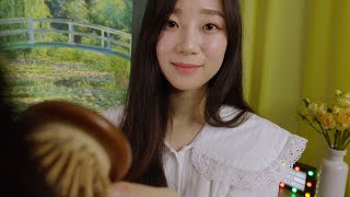 Soothing Hair Brushing amp Scalp Massage💛 ASMR [upl. by Tore]