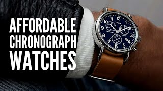 20 Best Affordable Chronograph Watches of 2024 [upl. by Alin]