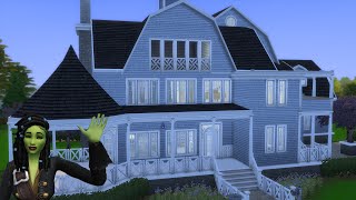 Exploring Brindleton Bay CHATEAU FRISE Sims 4 House thesims4 [upl. by Cormack]