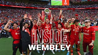 INSIDE WEMBLEY Liverpool vs Chelsea  REDS LIFT THE FA CUP [upl. by Sille898]