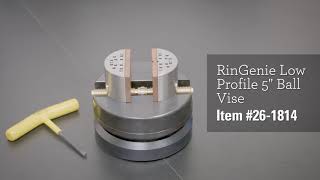 RinGenie Low Profile 5quot Ball Vise [upl. by Graniah]