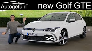 Allnew VW Golf GTE Mk 8 FULL REVIEW 2021 PluginHybrid  Autogefühl [upl. by Marcellus]