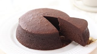 チョコレート・スフレチーズケーキの作り方  Chocolate Souffle Cheesecake｜HidaMari Cooking [upl. by Nilreb]