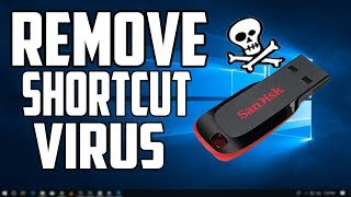 How to Remove Shortcut Virus From Pendrive  USB Drive [upl. by Audry]