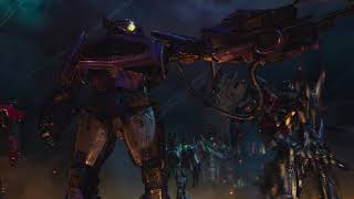 Shockwave Soundwave and Starscream scene in Bumblebee HD [upl. by Odrarebe]