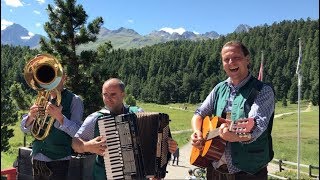 Bavarian oompah band live in St Moritz Switzerland  Oompah bands for hire  German folk music [upl. by Honna]