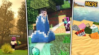 10 Realistic Minecraft PE Addons  119 [upl. by Merideth582]