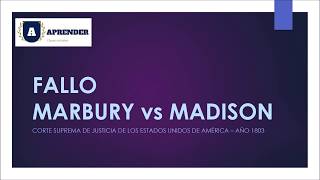 Marbury vs Madison [upl. by Yeldnarb495]