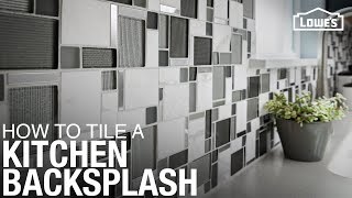 How to Tile a Kitchen Backsplash [upl. by Bagley]