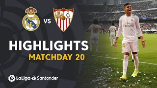 Highlights Real Madrid vs Sevilla FC 21 [upl. by Craggie]