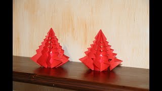 Tutorial Albero di Natale con la carta  Mammaebambiniit [upl. by Siraf]