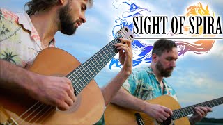 Final Fantasy X  Sight of Spira  AcousticClassical Guitar Cover  Super Guitar Bros [upl. by Aniretac]