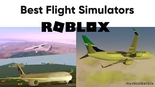 2021 Top 5 Best Flight Simulators on Roblox [upl. by Lirrad832]