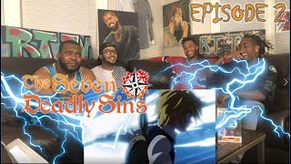 DAMN HES STRONG THE SEVEN DEADLY SINS EPISODE 2 REACTIONREVIEW [upl. by Rivkah]