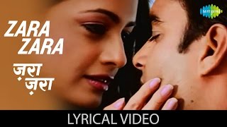 Zara Zara With Lyrics  ज़रा ज़रा  Rehna Hai Tere Dil Mein  R Madhavan  Bombay Jayashri  RHTDM [upl. by Ahsiei]