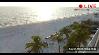 Live Webcam from Fort Myers Beach  Florida [upl. by Ylicec321]