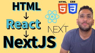 Convert an HTML Website to ReactNextJS [upl. by Hodges]