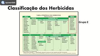 Herbicidas Inibidores da Enzima PPO ou PROTOX [upl. by Alra753]