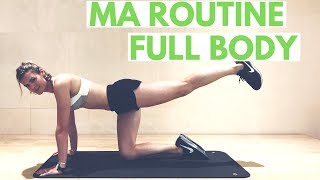 ROUTINE FULL BODY 30 min  sans matériel  by Lucile Woodward [upl. by Bonita]