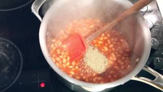 Spicy Heinz Baked Beans [upl. by Yerffoej]