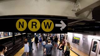 ⁴ᴷ The Busiest NYC Subway Station Times Square–42nd StreetPort Authority Bus Terminal [upl. by Bidle]