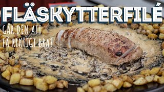 FLÄSKYTTERFILÈ SOUS VIDE på muurikka [upl. by Odlavu]