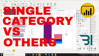 Power BI  Comparing One Category vs All Others [upl. by Esidnac]