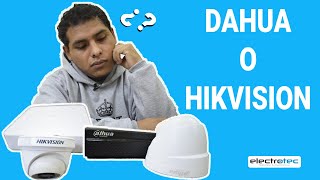 13 Qué marca de CÁMARAS DE VIDEOVIGILANCIA elegir DAHUA o HIKVISION [upl. by Norrad]