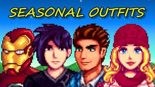 Stardew Valley  Seasonal Outfits Mod [upl. by Kai]