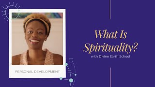 What is Spirituality [upl. by Lered829]