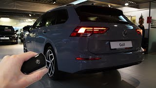 2021 VW Golf 8 Variant 110hp  Sound amp Visual Review [upl. by Aihsenrad]