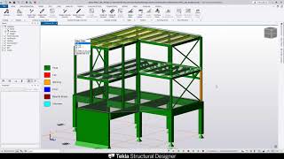 Tekla Structural Designer in 5 Minutes [upl. by Arba]