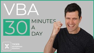 130 Excel VBA Absolute Beginner Course 30 For 30 [upl. by Sura]